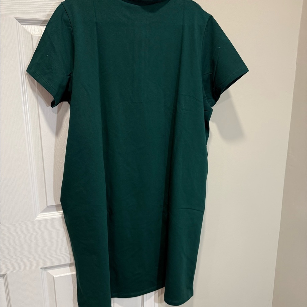 Universal Standard Varsity
French Terry Polo Dress in Botanic Sz M ( 18-20 ) - Picture 2 of 11